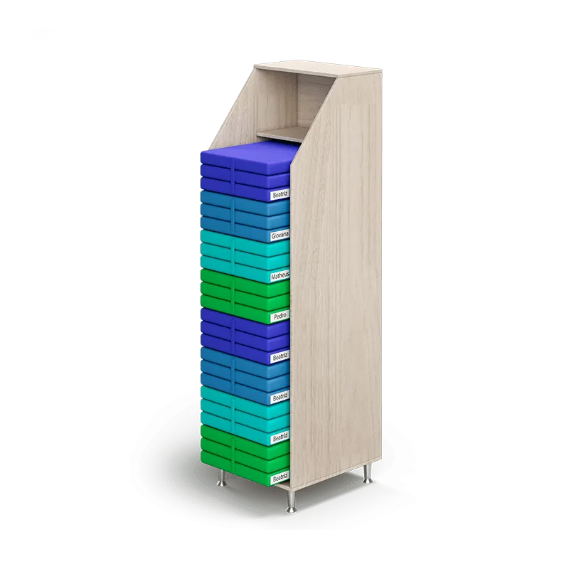 Armazenagem Colchonetes