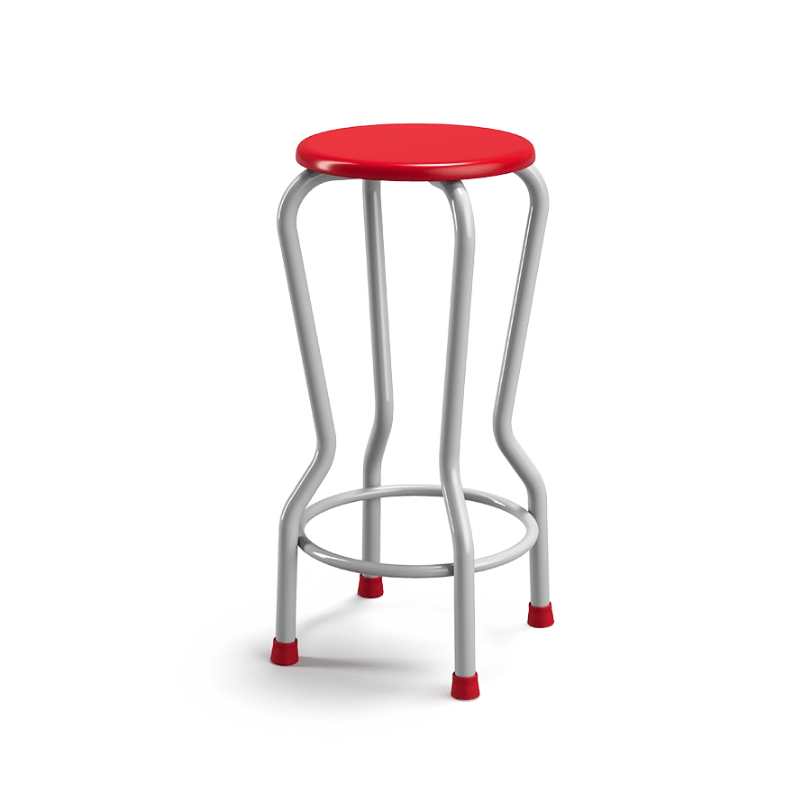 Banqueta Curva assento pl�stico 