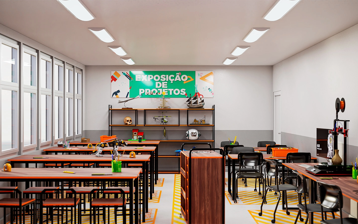 Espao Maker na Escola