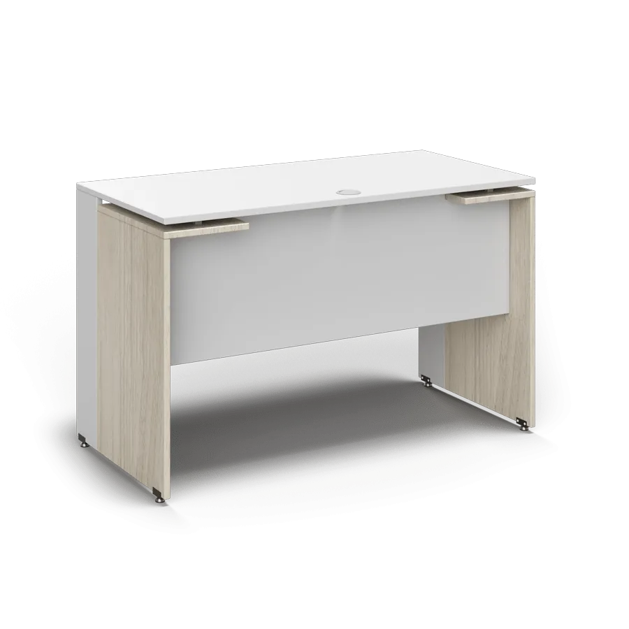 Mesa Escrit�rio Bicolor sem Gavetas