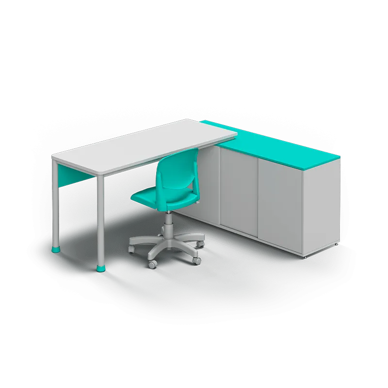 Mesa Professor com Armário Rupolo